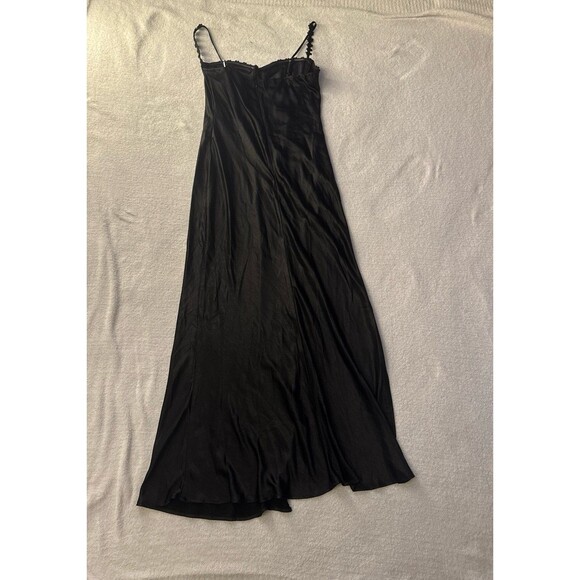 Princess Polly GRIMMOND MAXI DRESS BLACK NWT - Size 12 - Picture 6 of 6